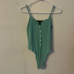 Forever 21 teal tank top